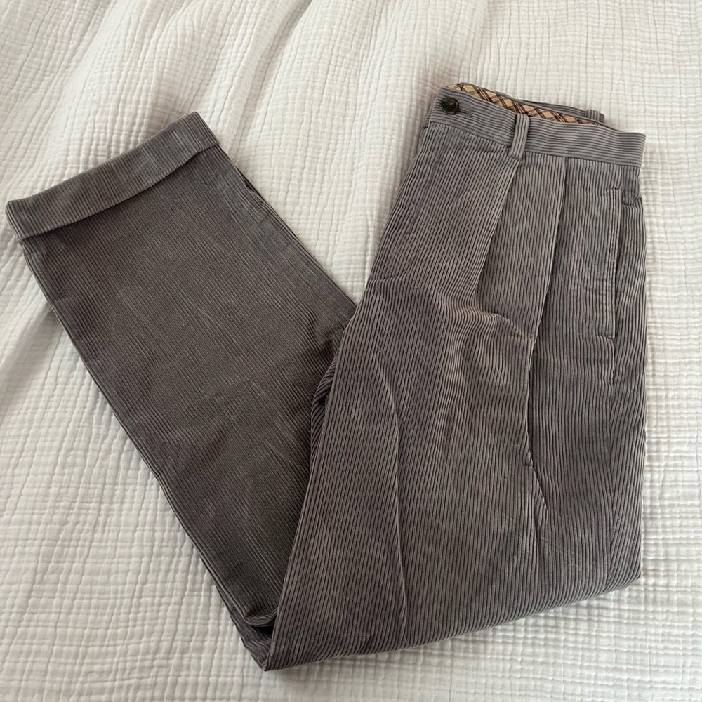 Brooks Brothers Elliot Fit Cuffed Corduroy Pants